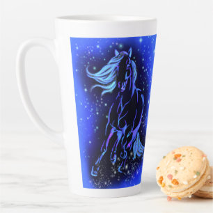 Running Horse Latte Mug