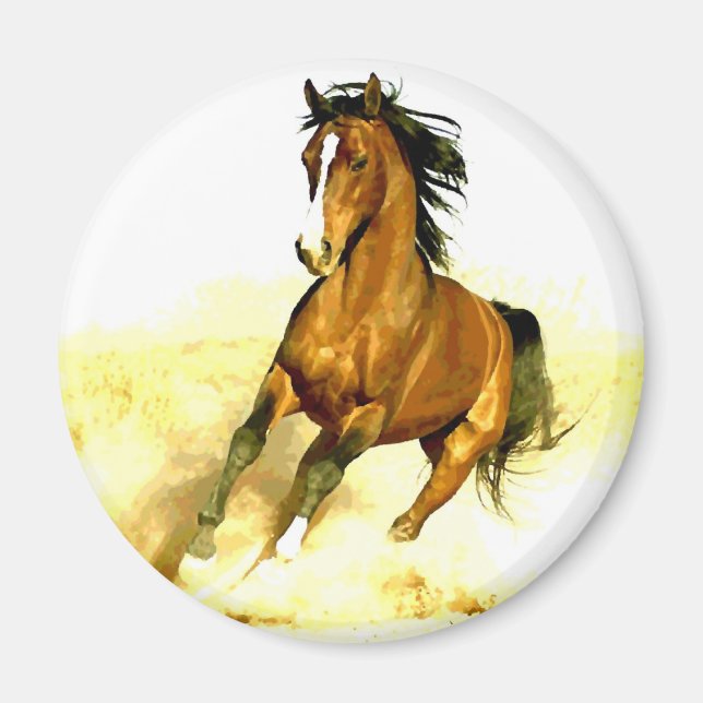 Running Horse Magnet (Front)