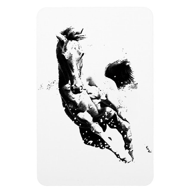 Running Horse Magnet (Vertical)