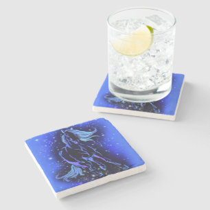 Running Horse Marble Coaster