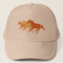 Running Horse (Orange)