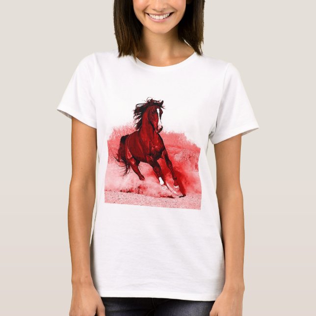 Running Horse T-Shirt (Front)