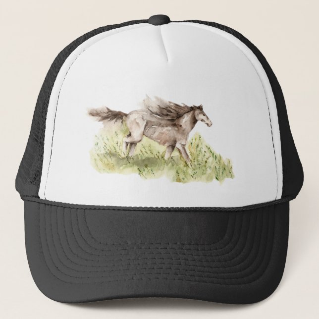 Running Horse Trucker Hat (Front)