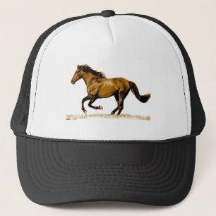 Running Horse Trucker Hat