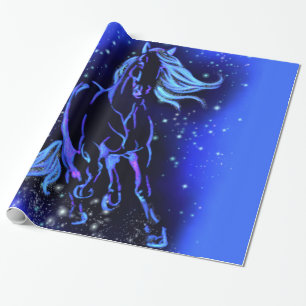Running Horse Wrapping Paper