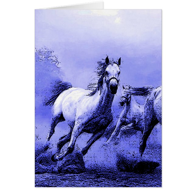 Running Horses & Blue Moonlight (Front)