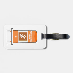 Running Is My Drug Luggage Tag