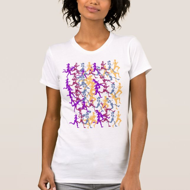 Running, jogging and exercising T-Shirt (Front)