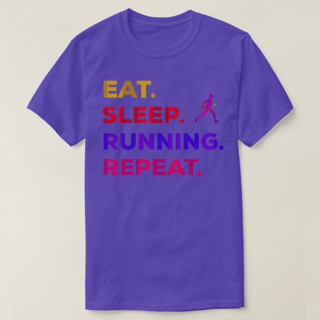 Running jogging sport slogan gift jogging 2 T-Shirt (Design Front)
