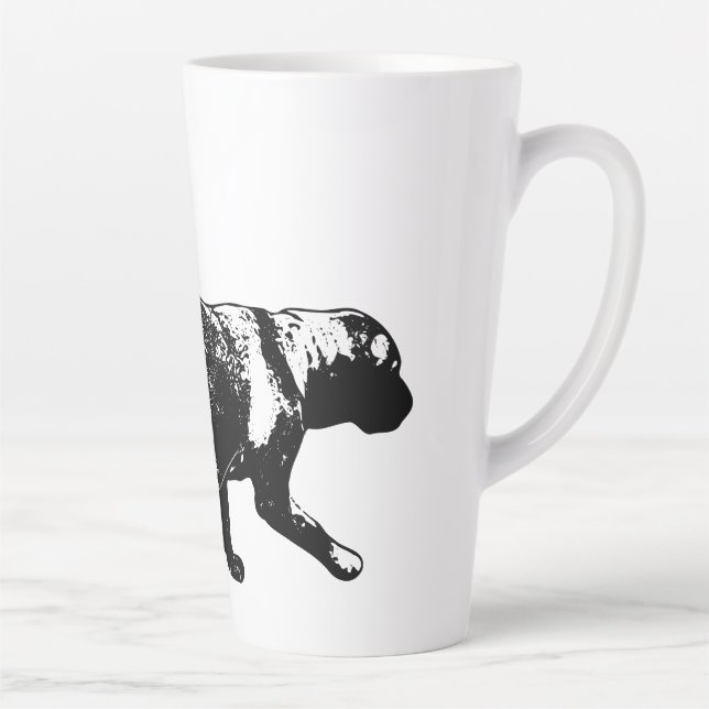 Running Labrador Retriever Ink Art Mug (Right)
