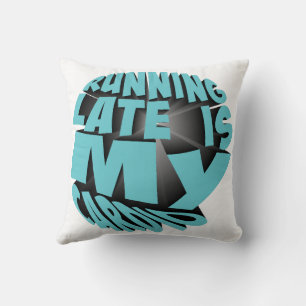 Running late is my cardio cushion
