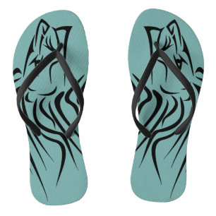 Running Lion Flip Flops Choose Colours