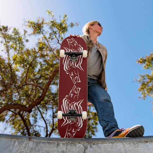 Running Lions Skateboard - Custom Colours (Outdoor 1)
