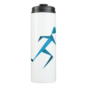 Running Man Thermal Tumbler
