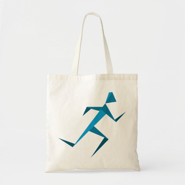 Running Man Tote Bag (Front)