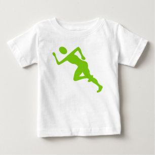 Running - Martian Green Baby T-Shirt