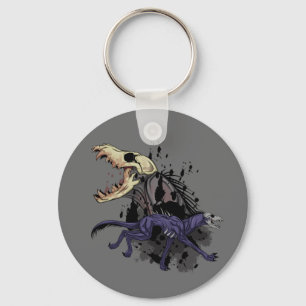 Running Monster Key Ring