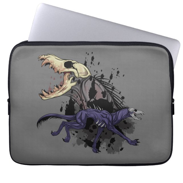 Running Monster Laptop Sleeve (Front)