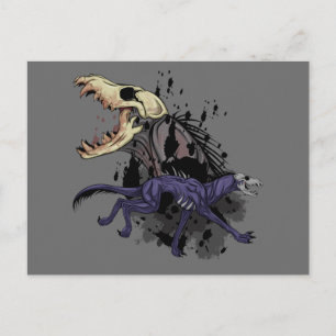 Running Monster Postcard
