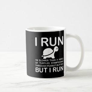 Running Motivation Turtle  Coffee Mug