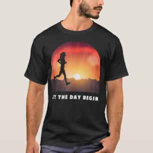 Running Motivational Gift Runner Saying Marathon I T-Shirt