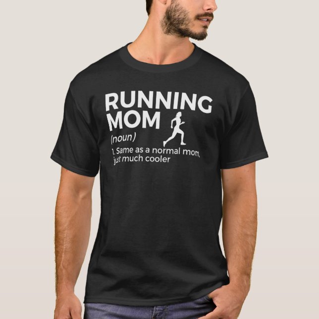 Running Mum Definition  Runner T-Shirt (Front)