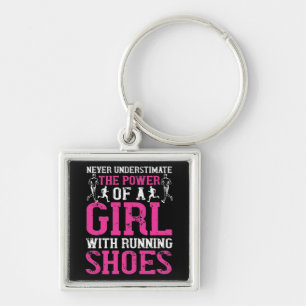Running - Never underestimate champion Key Ring