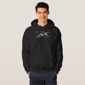 Running. Off the beaten path runner Hoodie