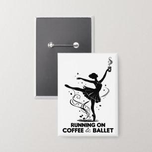 Running On Coffee And Ballet Funny Teacher Dancing