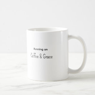 Running on Coffee & Grace Caregiver Gift Mug