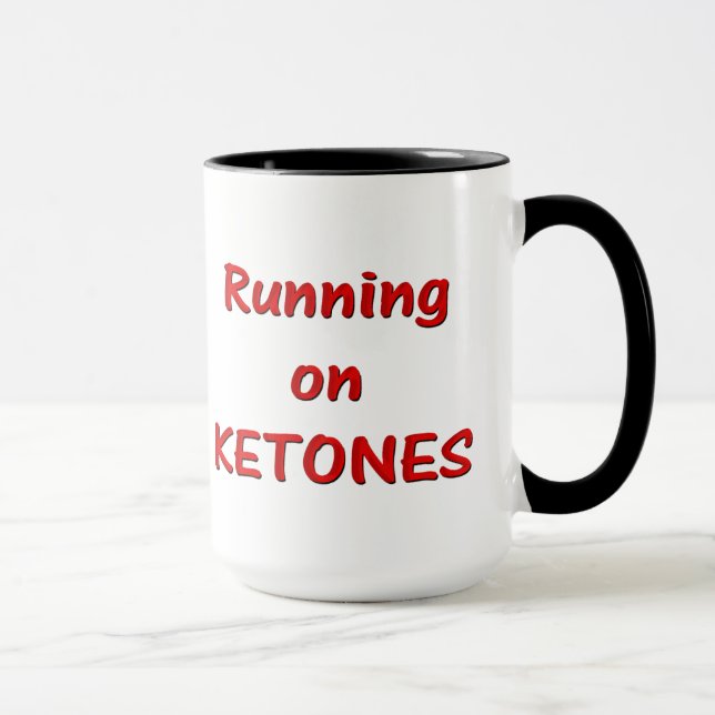 Running On Ketones Mug (Right)