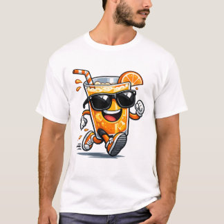 Running Orange Juice T-Shirt