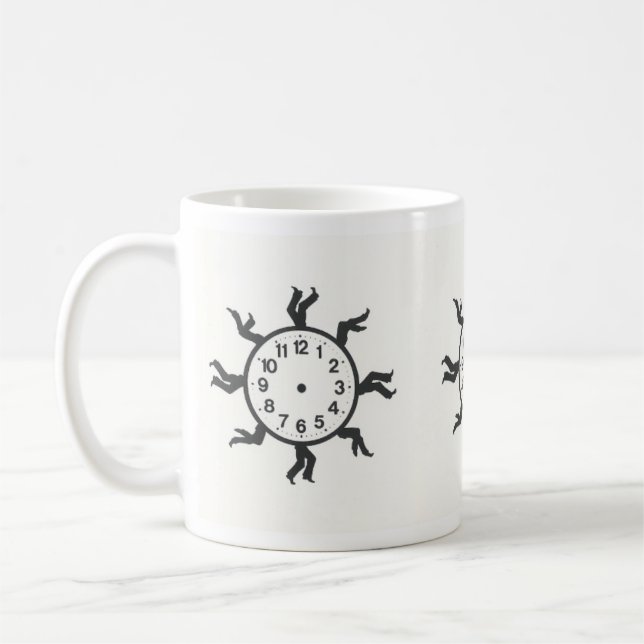 Running Out of Time Coffee Mug (Left)