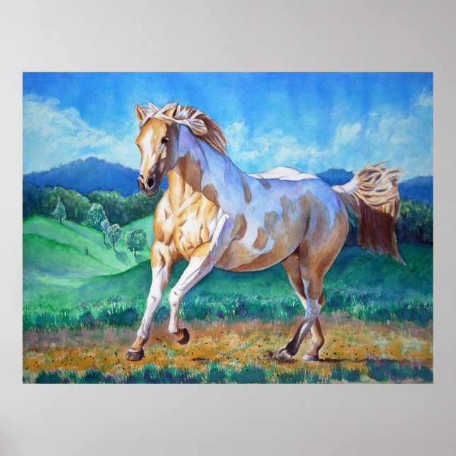 Running Paint Poster (Front)