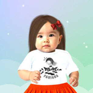 Running princess baby T-Shirt