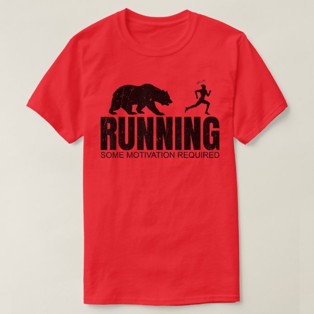 Running Quote Workout Motivation Cardio Fitness Jo T-Shirt (Design Front)