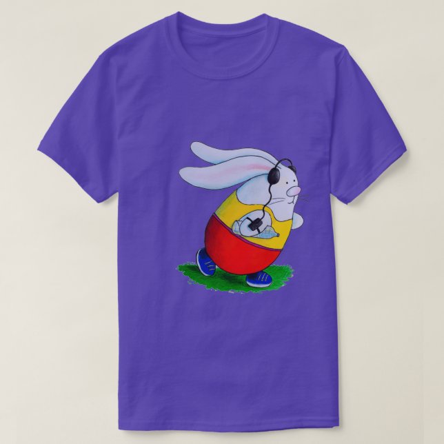running rabbit 1 T-Shirt (Design Front)
