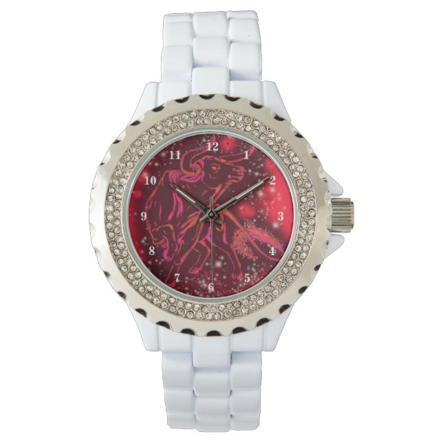 Running Red Bull Watch In Starry Night (Front)