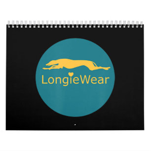 Running Retired Racing Greyhound Longie Wear Calendar