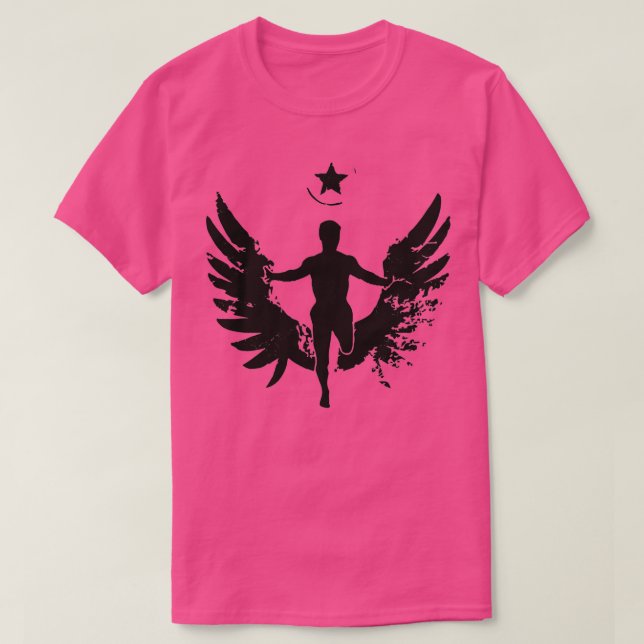 Running Runner Angel T-Shirt (Design Front)