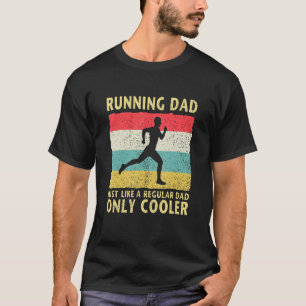 Running Runner Coach Marathoner For Men Dad Marath T-Shirt