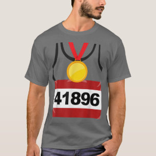 Running Runner Half Marathon Halloween Costume Vin T-Shirt