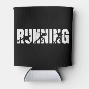 Running  Runner  Marathon Can Cooler