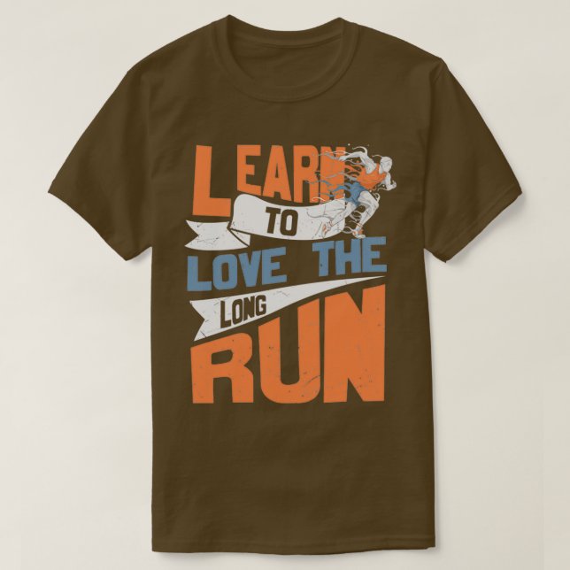 Running Runner Marathon Sport Fitness Jogger T-Shirt (Design Front)