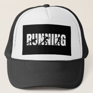 Running Runner Marathon Trucker Hat