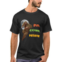 Running Sasquatch Adventure Believe Design
