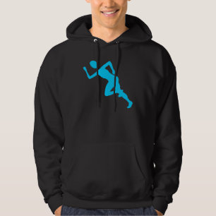 Running - Sky Blue Hoodie