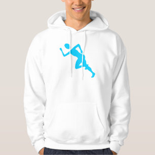 Running - Sky Blue Hoodie