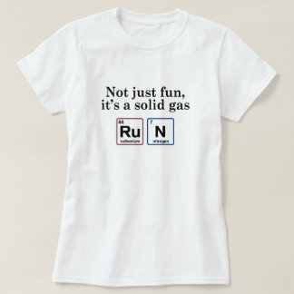 Running Solid Gas Elements T-Shirt