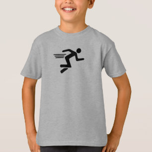 Running Stick Man Tee
